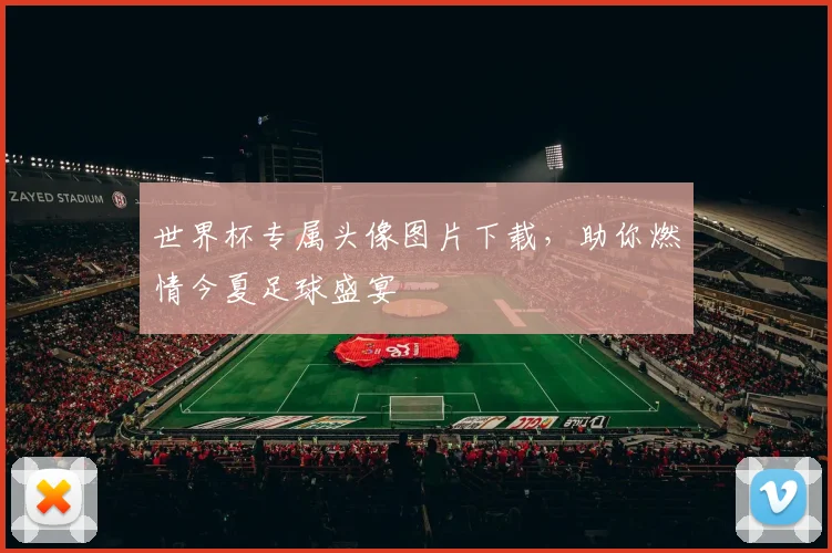 世界杯专属头像图片下载,助你燃情今夏足球盛宴